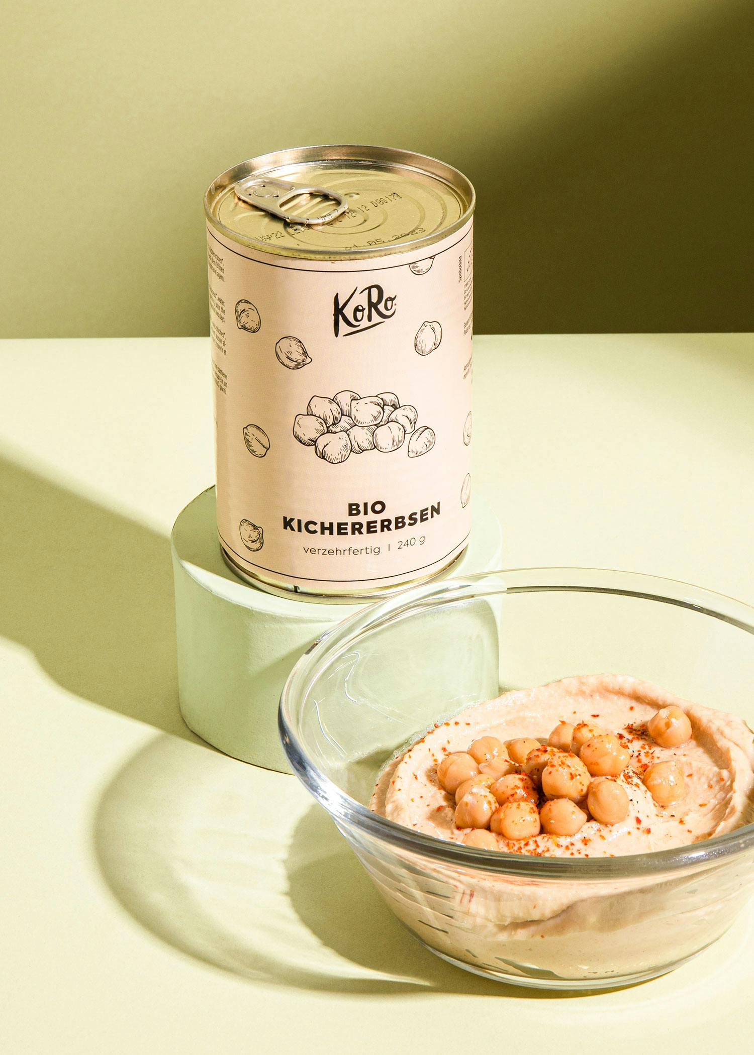 Bio Kichererbsen in der Dose 240 g