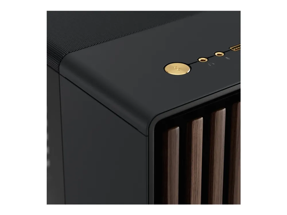 Fractal Design North XL - Tower - udvidet ATX - sidepanel med vindue (hærdet glas) - ingen strømforsyning (ATX) - charcoal black - USB/Audio/Mic