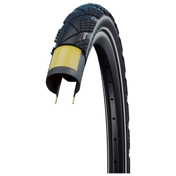 Schwalbe - Marathon Efficiency Evo 28'' (40-622) SR V-Guard - Pneu de vélo