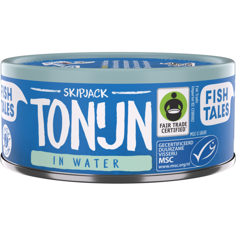 Fish Tales Skipjack tonijn in water