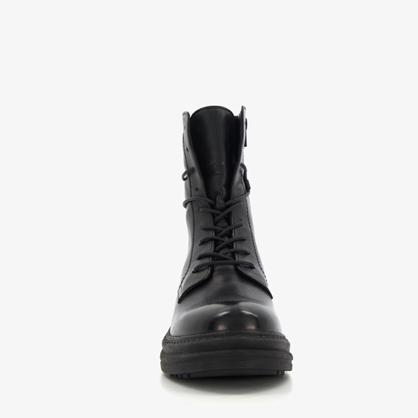Harper leren dames boots zwart