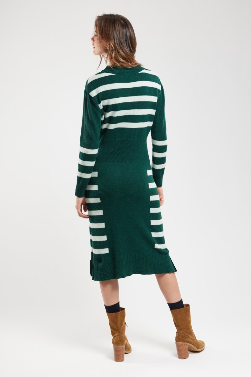 La robe pull Amor-lux X Nolwenn Faligot