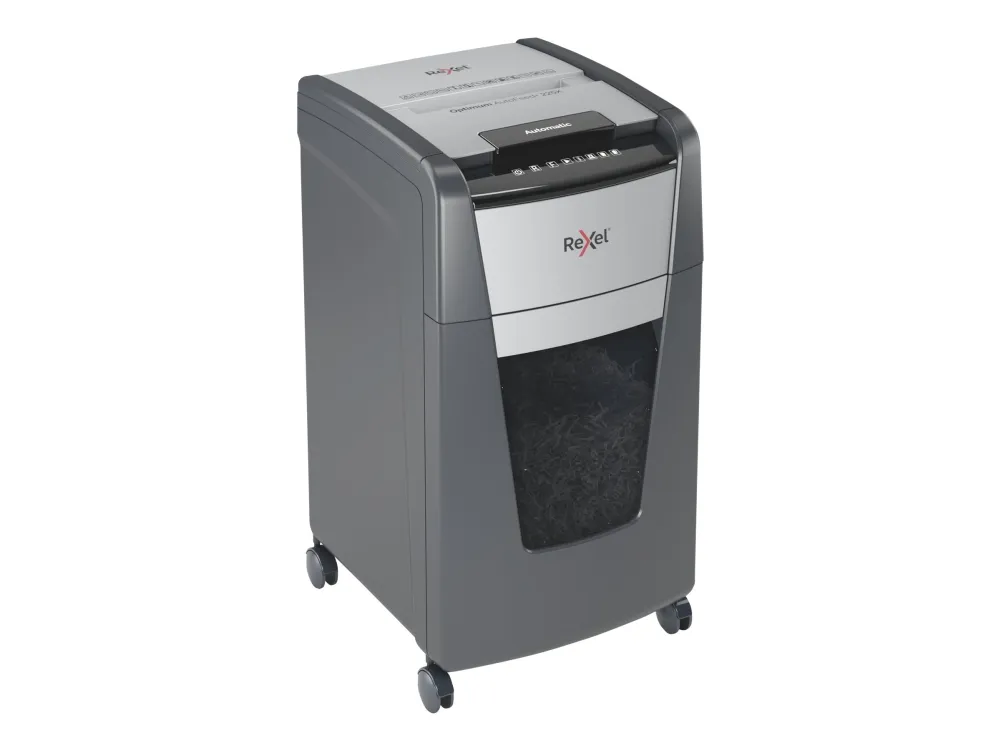 Makulator Rexel Optimum AutoFeed  225X krydsmakulering 4x25 mm (P-4)