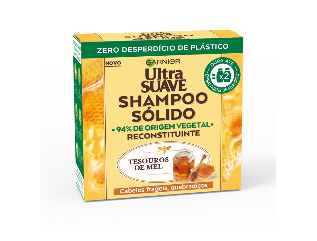 CHAMPÔ ULTRA SUAVE SÓLIDO TESOUROS MEL 60G