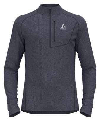 Polaire Seconde Couche Odlo Tencia 1/2 Zip Bleu