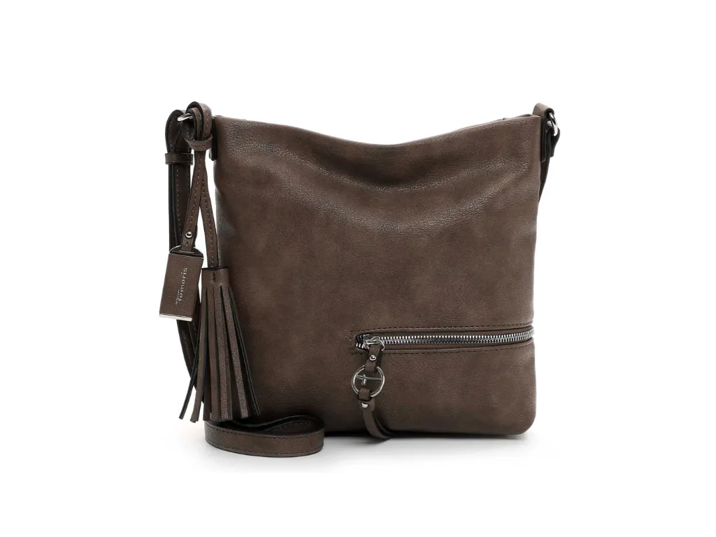 TAMARIS Beuteltasche Taupe Lederimitat