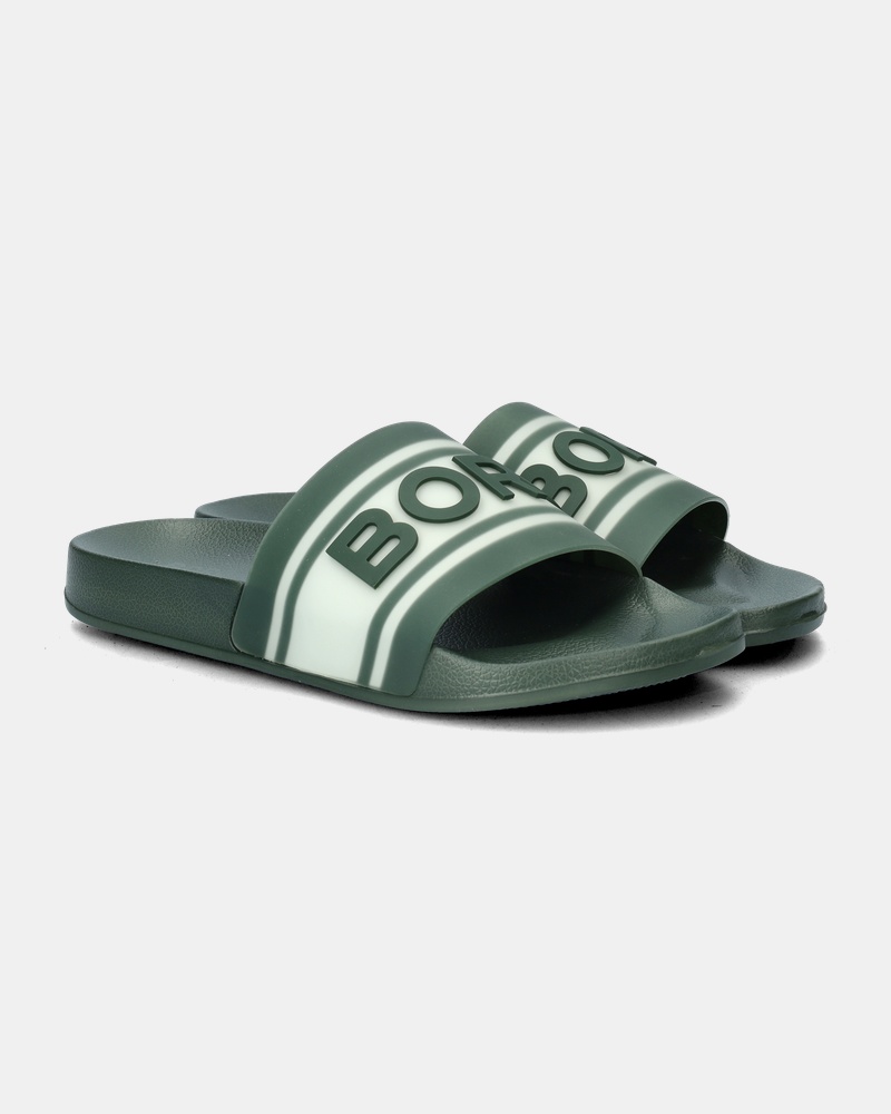 Bjorn Borg Knox Badslippers  - groen