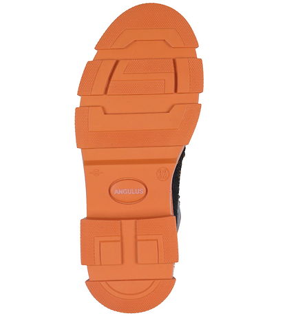 Angulus Winterstiefel - Black/Terracota