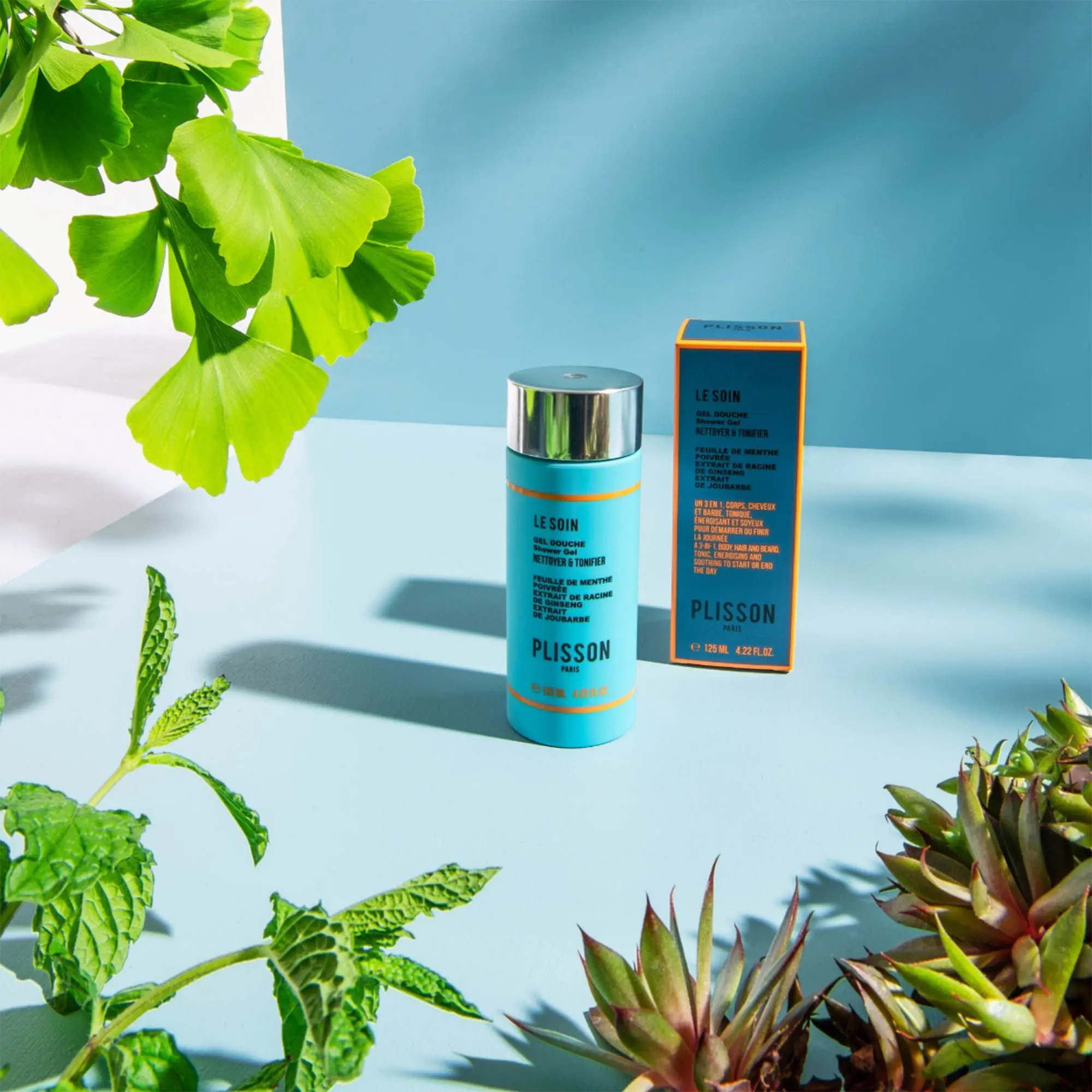 Plisson - Le Soin Gel douche 3 en 1 Flacon capsule twist de 125 ml - Nouveautés