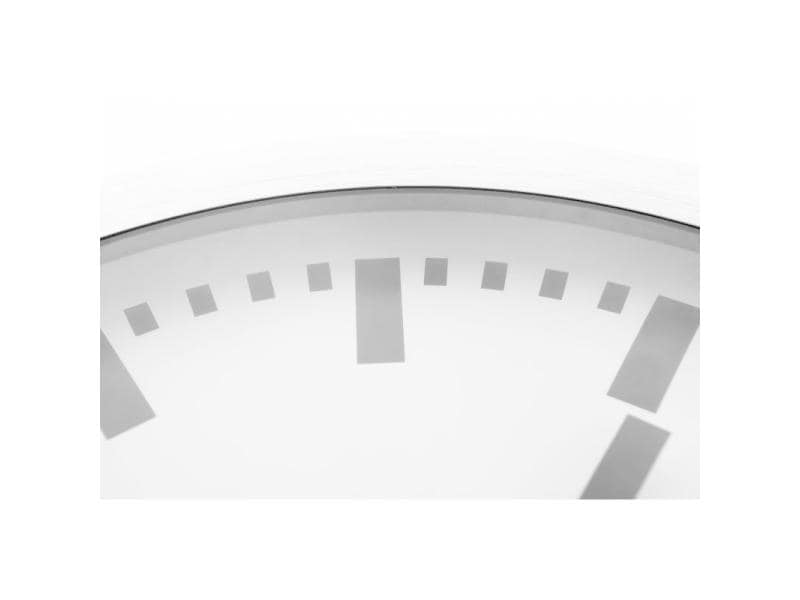 NeXtime Wanduhr Station Ø 35 cm Weiss Analoge Wanduhr