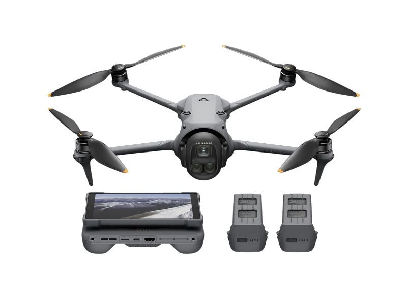 DJI Multikopter Mavic 4 Pro Creator Combo mit DJI RC 2 (C2 Drohne für professionelle Luftaufnahmen mit 3 Kameras