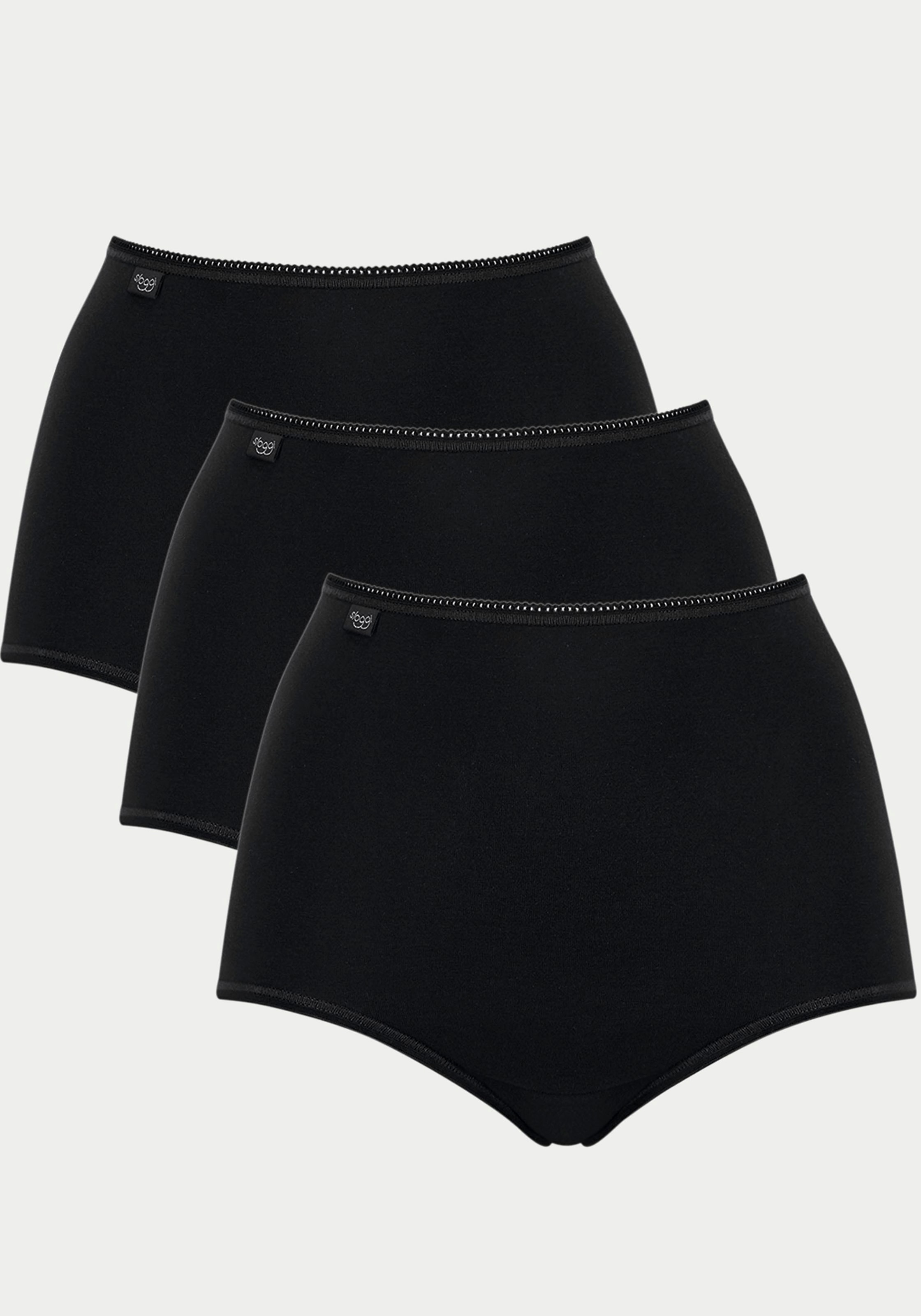 sloggi Maxislip »24/7 Cotton«, höher geschnittene Passform, elastisch, Spitze, blickdicht, weich