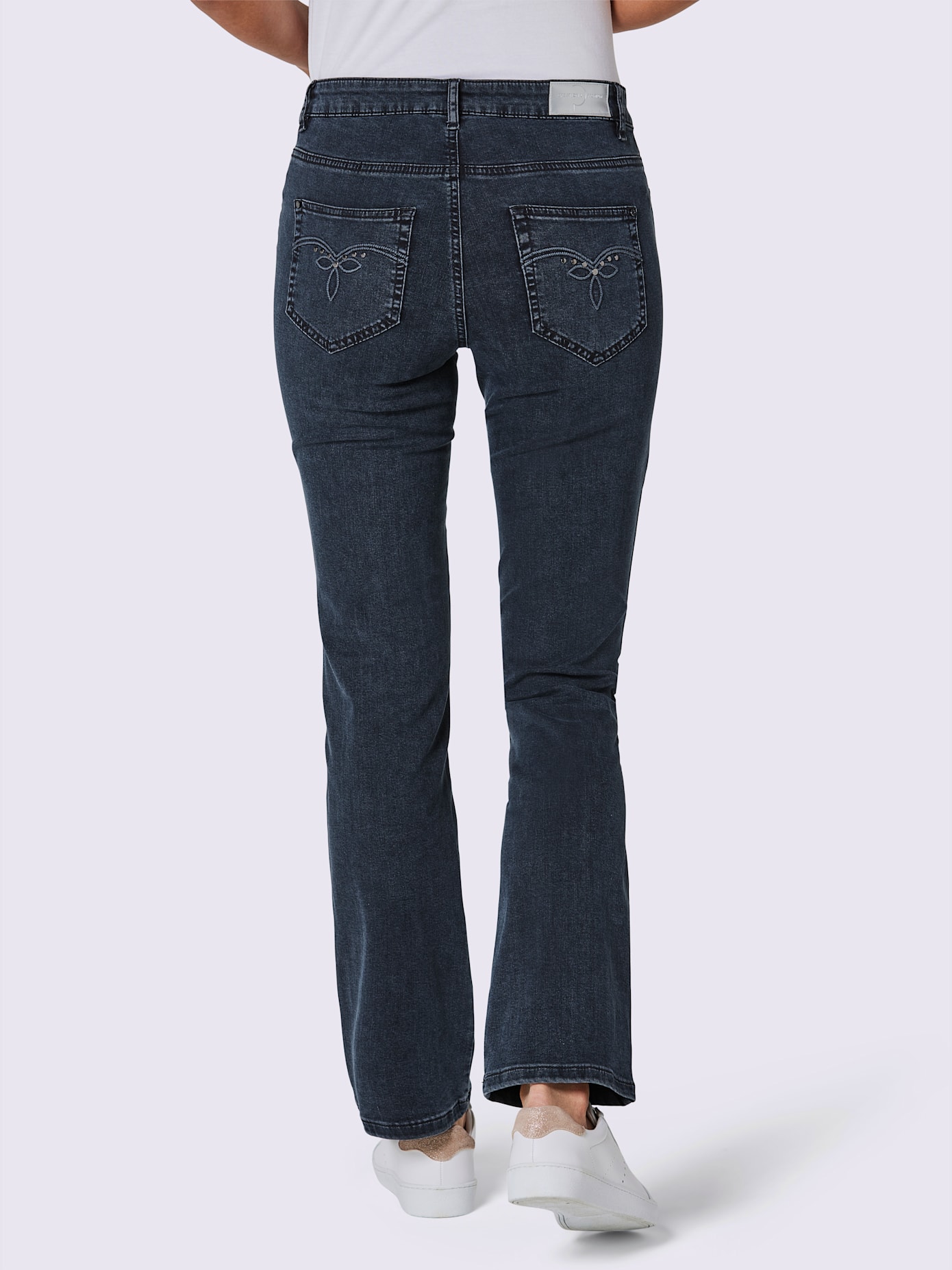 Jean élégant mélange coton et lyocell de qualité