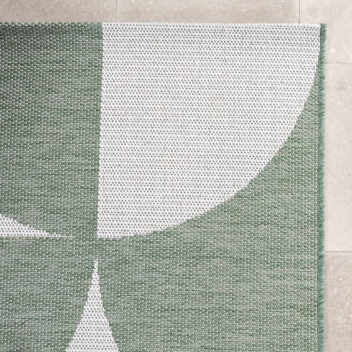 Buitenkleed - Summer Shapes Groen
