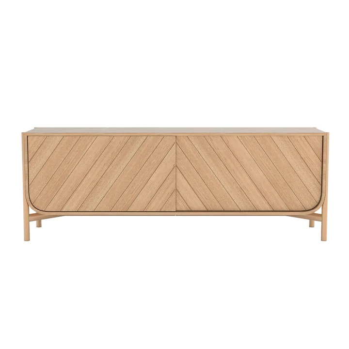 Hartô - Marius Sideboard 155 cm, Walnuss natur