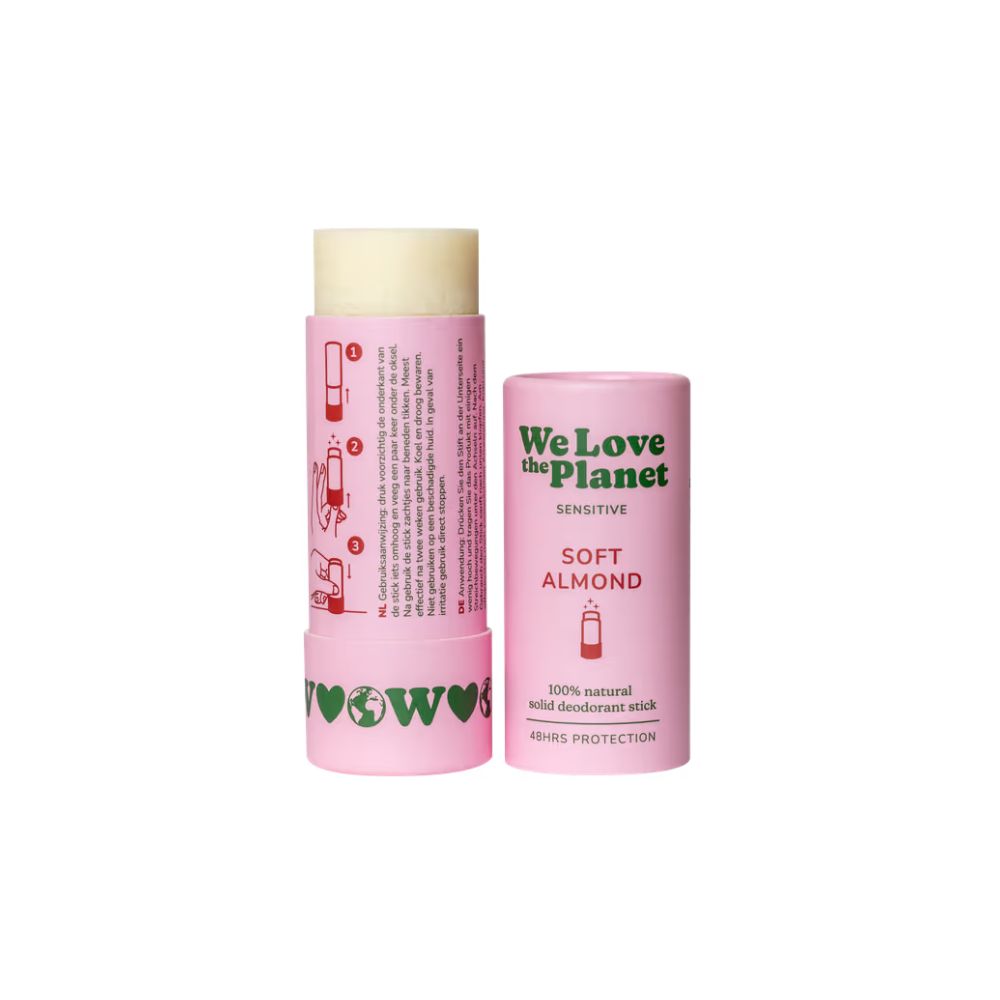 We Love The Planet Deodorant Stick – Soft Almond (Sensitive) (40 gr)