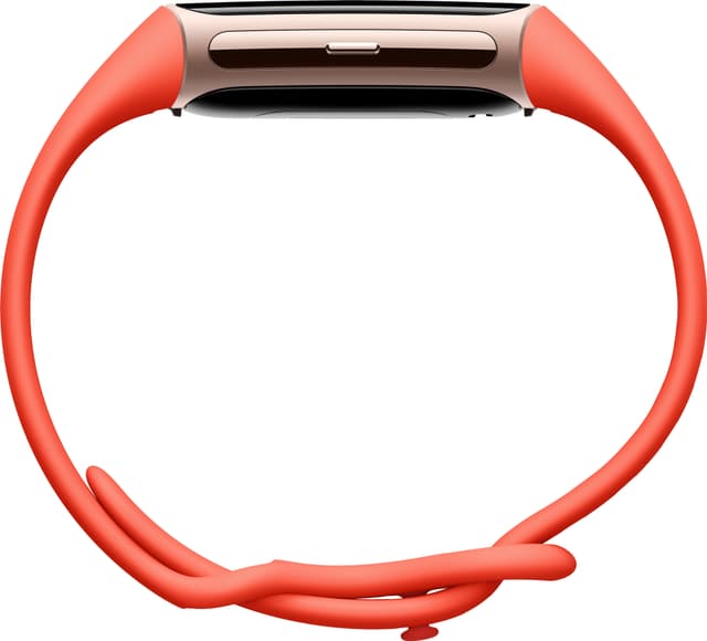 Fitbit Charge 6 aktivitetsmåler (guld/orange)