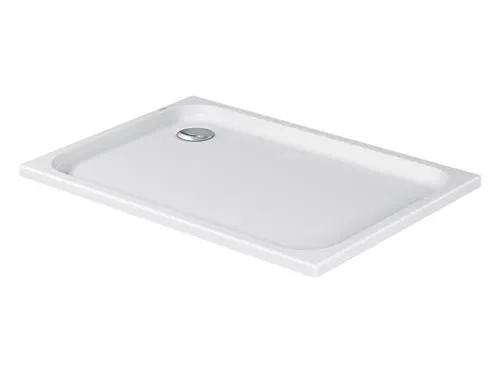 Brusekar D-Code 1200x800mm hvid akryl