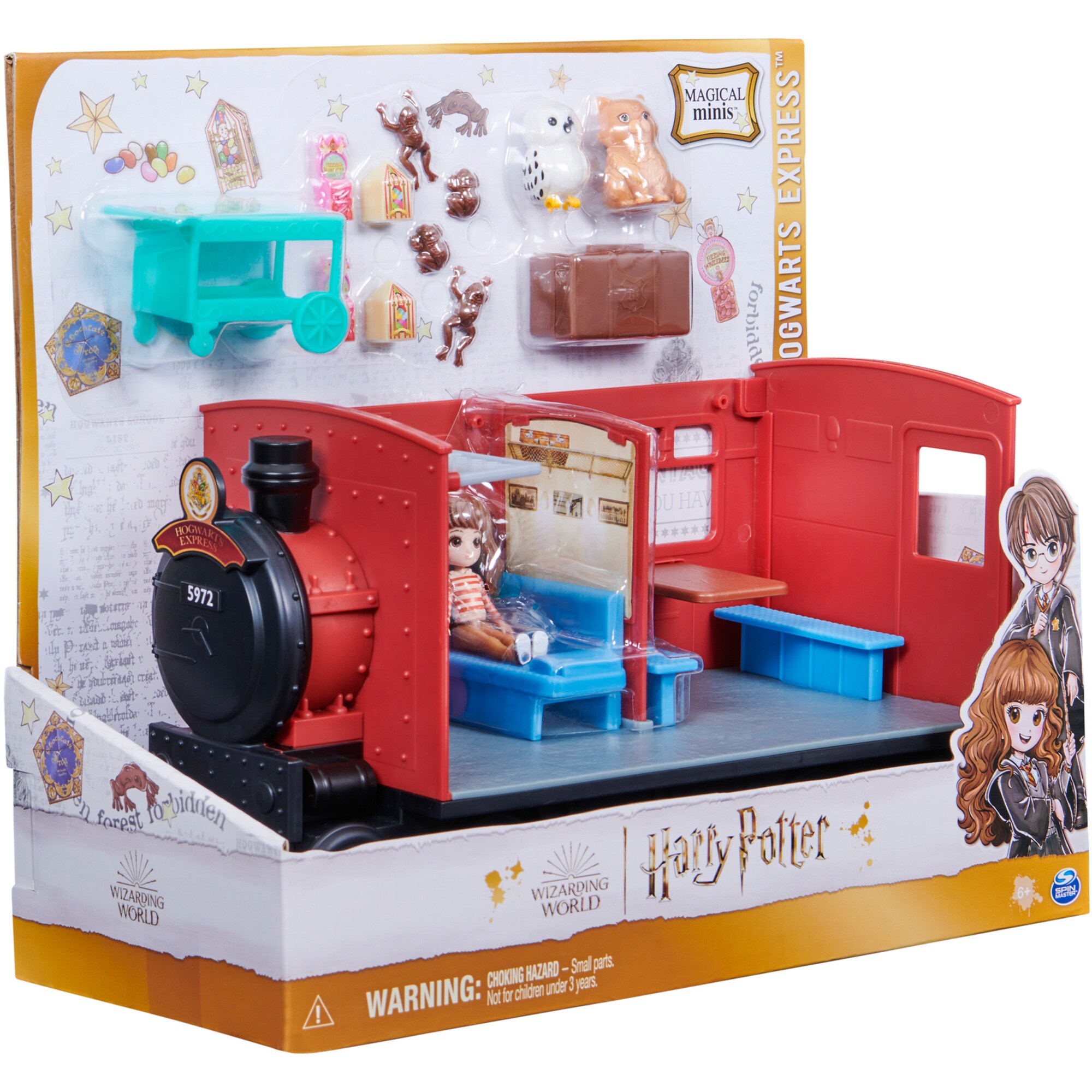 Spin Master Spielfigur Wizarding World Harry Potter - Hogwarts Express Zug Spielset