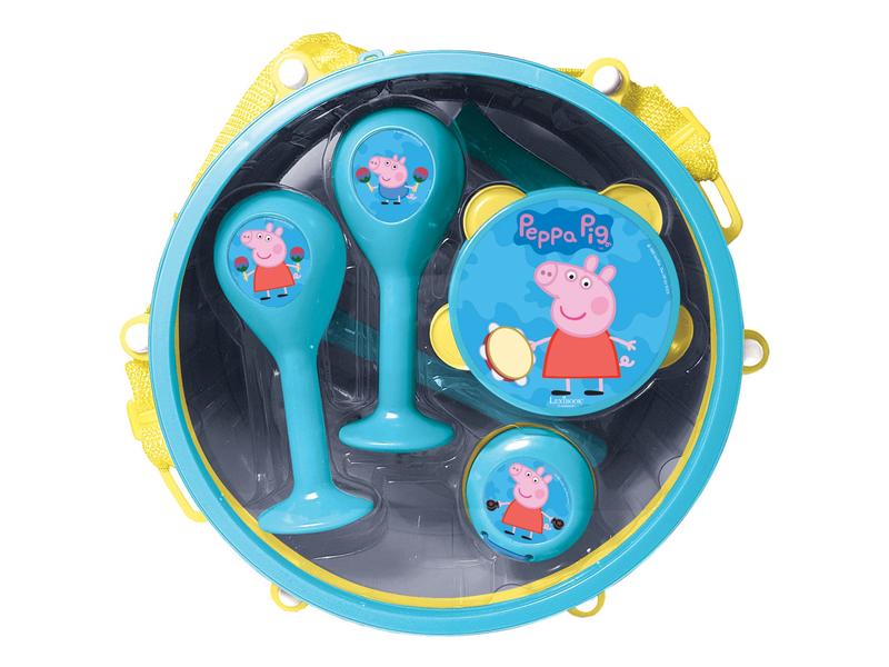 Lexibook Musikinstrument Peppa Wutz 7-teiliges Musikset Spielzeuginstrumente für Kinder