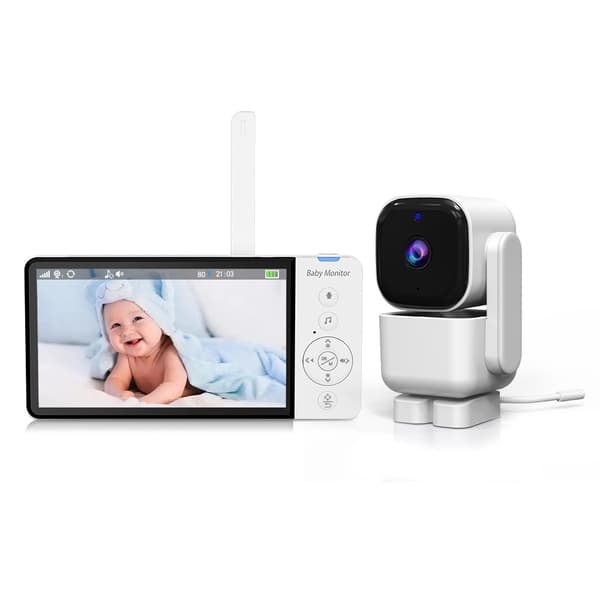 INF Smart videomonitor med 5-tommers LCD-skjerm og 720P HD-kamera 0