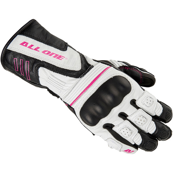 All One - Gants Suzuka Lady Noir / Blanc / Rose