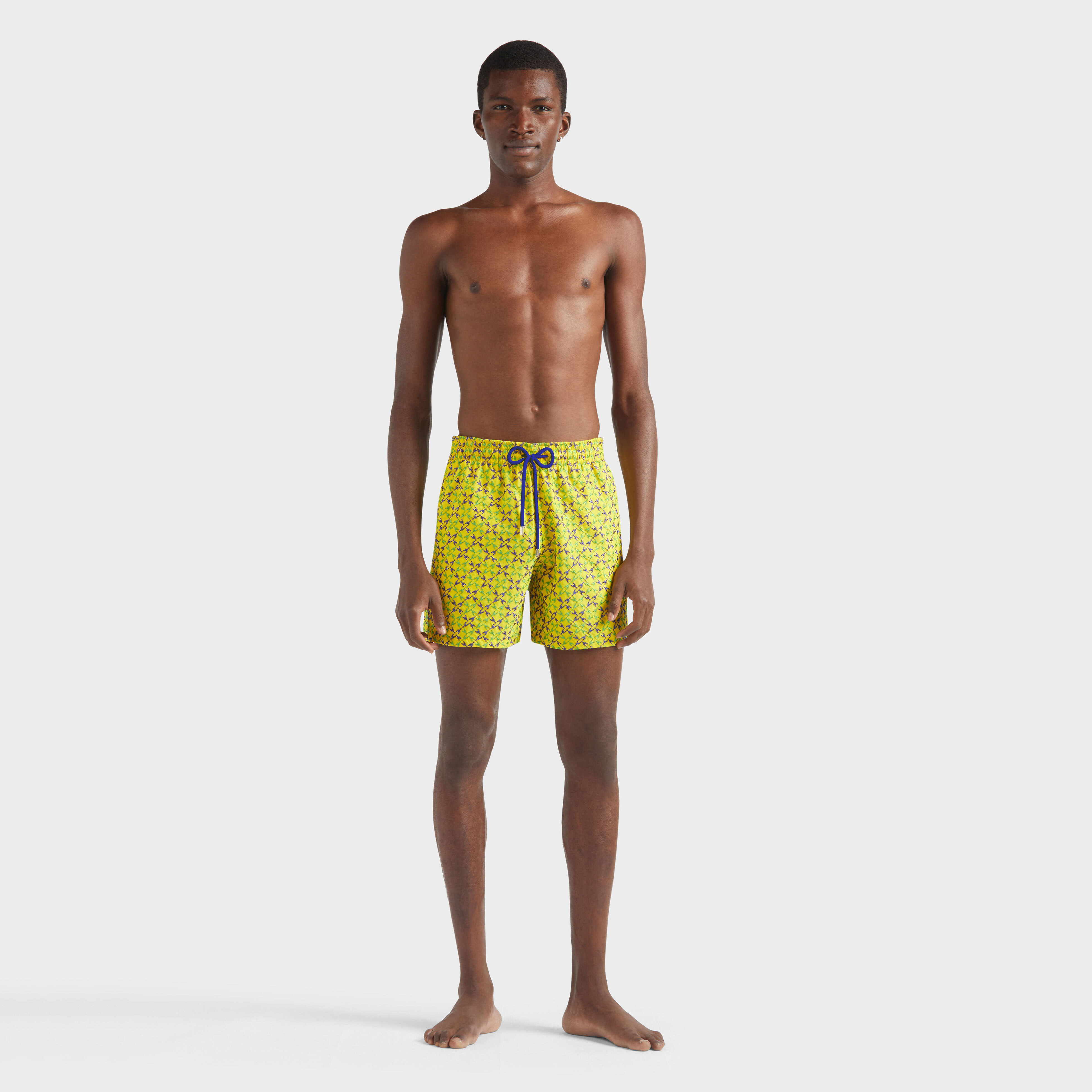 Maillot de bain homme brodé Homard Pixel - Edition Limitée
