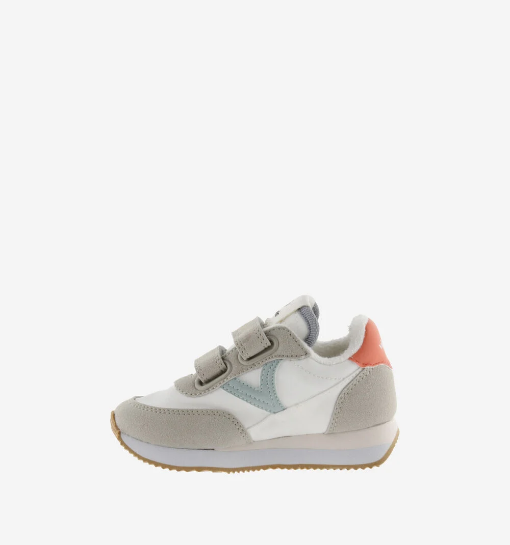 ASTRO SCRATCH CONTRASTE Baskets détails couleur pour enfant CELESTE