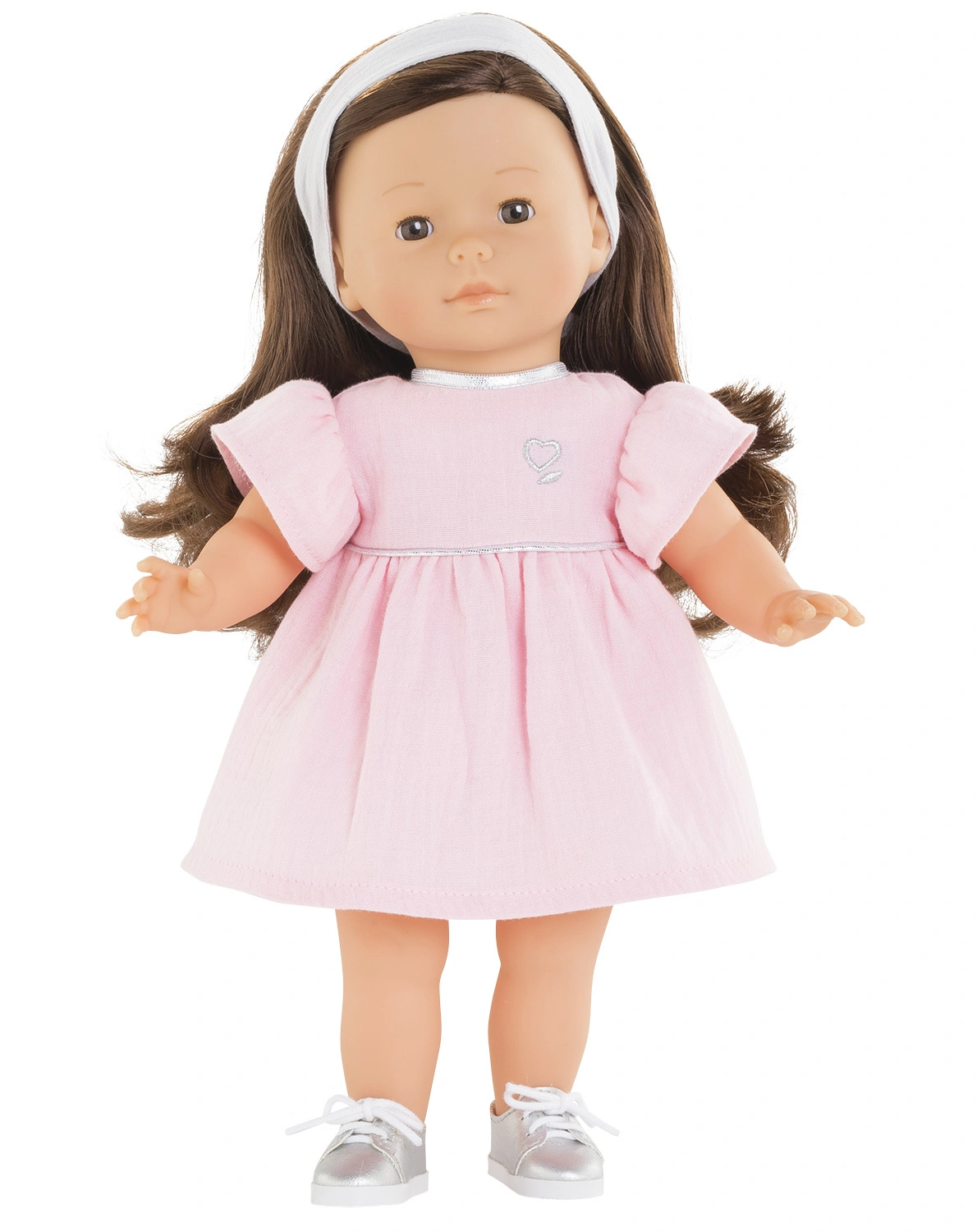 Puppenkleidung MA COROLLE - KLEID & HAARBAND (36cm)