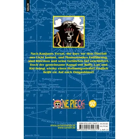 Carlsen Verlag One Piece 97 von Eiichiro Oda