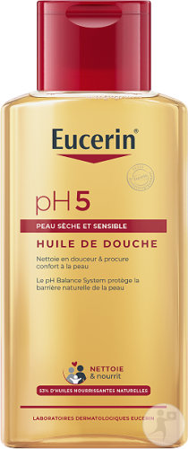 Eucerin pH5 Huile De Douche Peau Sèche Et Sensible 200ml