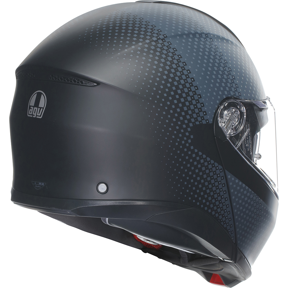 AGV - Casque Tourmodular Textour Gris / Noir Mat