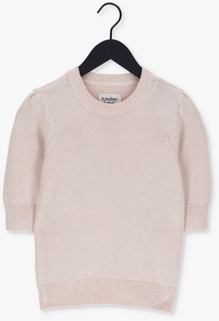 ANOTHER LABEL beige another label trui aster knitted pull