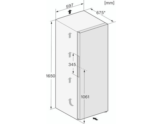 MIELE - Congélateur armoire FN 4342 D ws