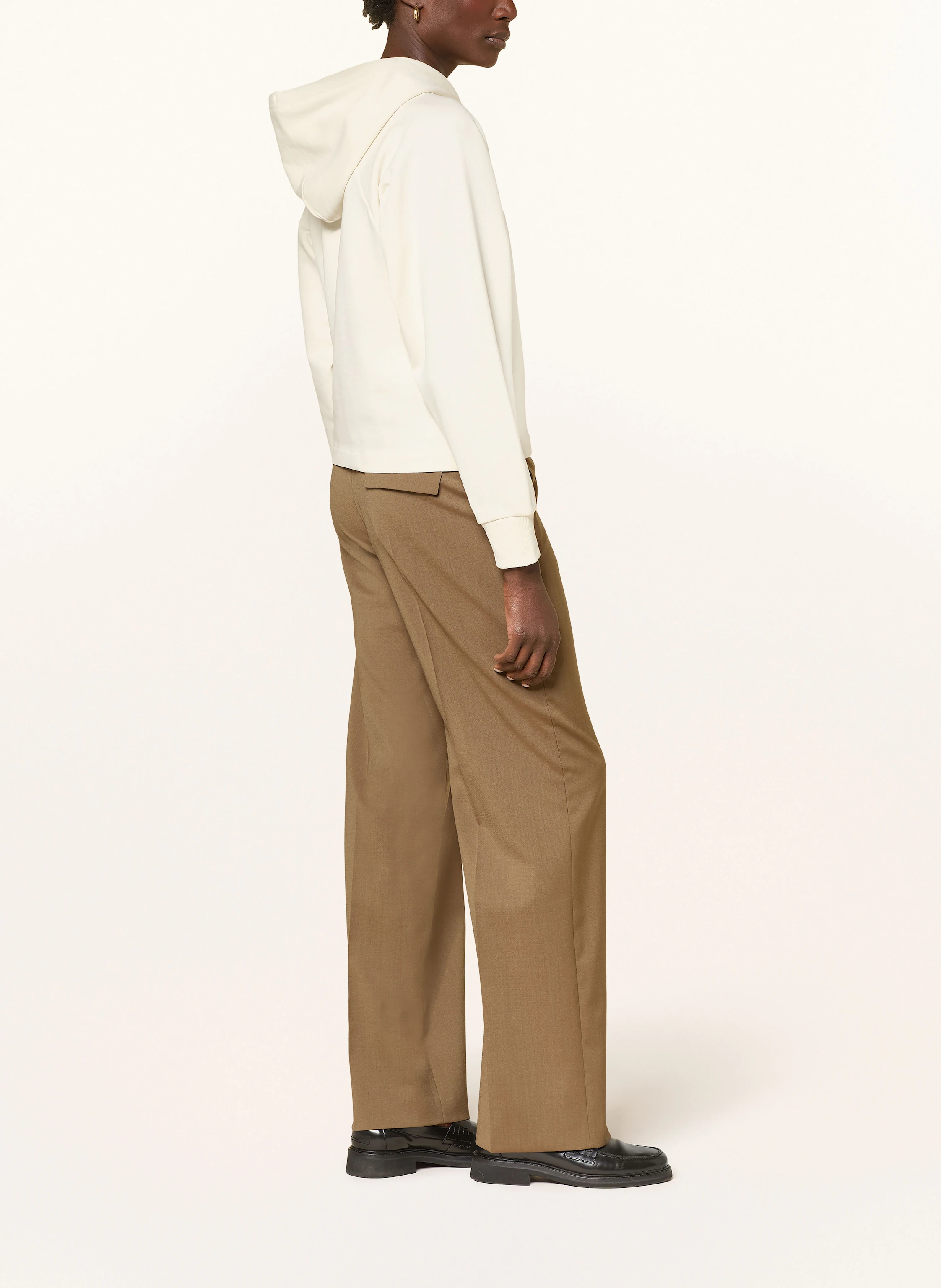 BOSS Cropped-Hoodie EMAES