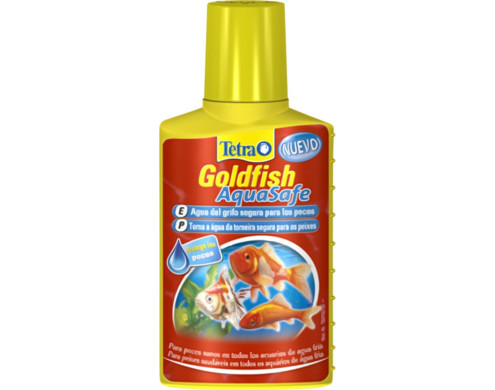 TRATAMENTO ÁGUA AQUÁRIO TETRA GOLDFISH AQUASAFE 100ML