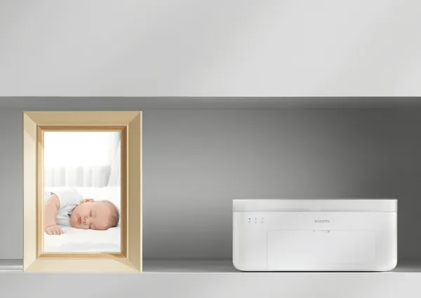 Xiaomi Instant Photo Printer 1S Set - Printer - farve - farvesublimering - 100 x 148 mm op til 1 min./side (farve) - kapacitet: 20 ark - Wi-Fi(n)