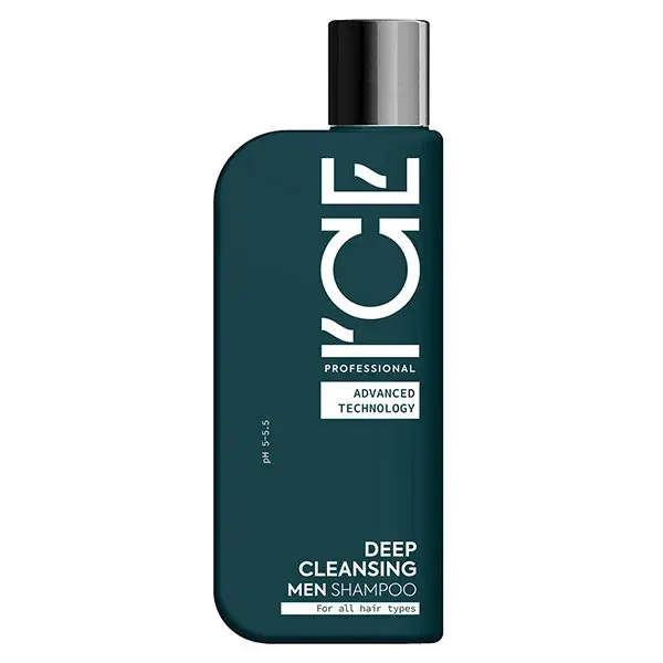 ICE MEN Shampoing purifiant équilibrant nettoyage intense pour homme 250 ml