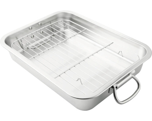 Tenneker RVS grillplaat met rooster S