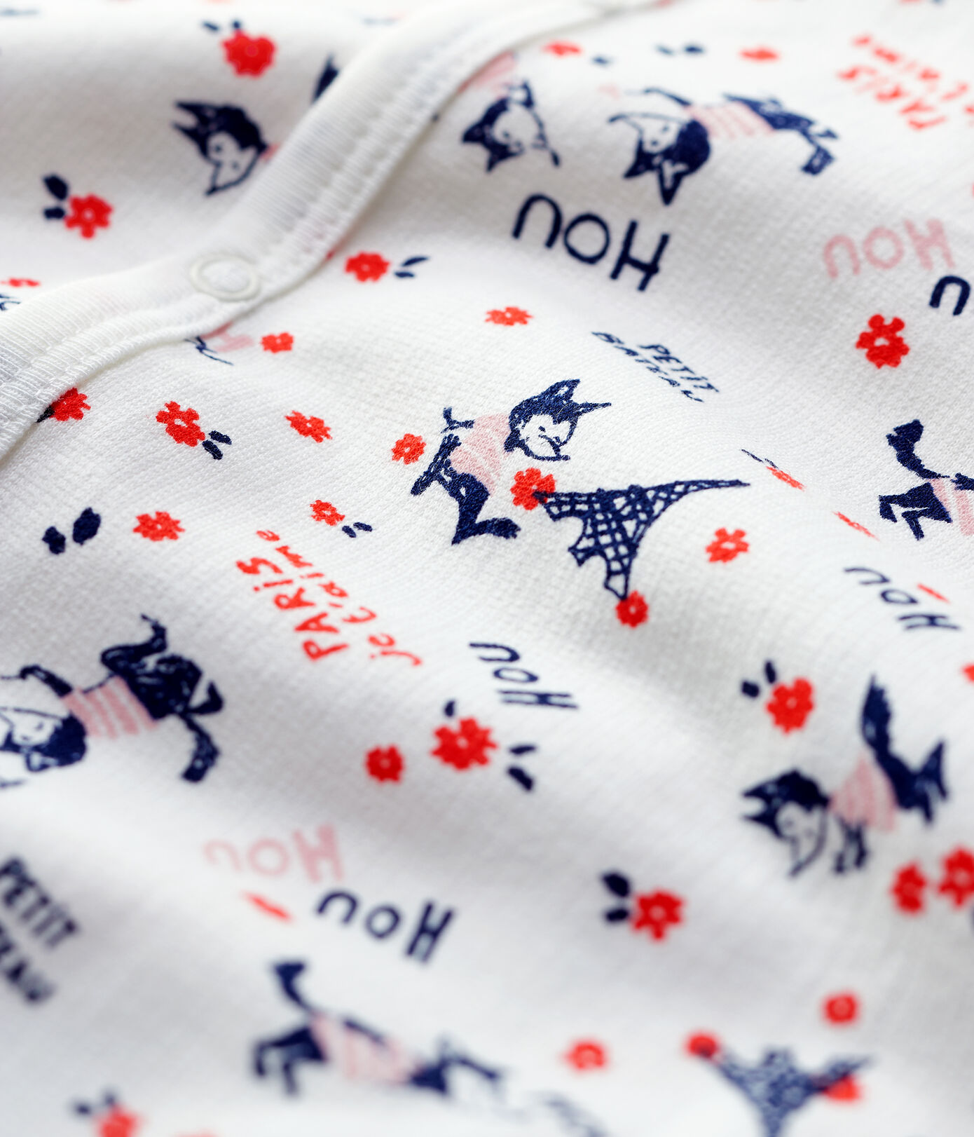 Dors-bien bébé Paris molleton en coton biologique