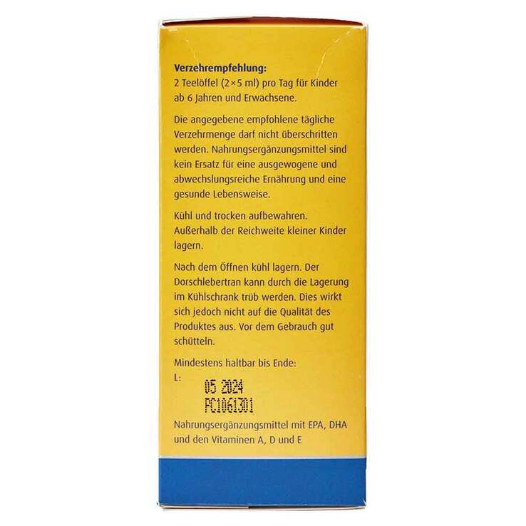 Elasan family Lebertran, 150 ml