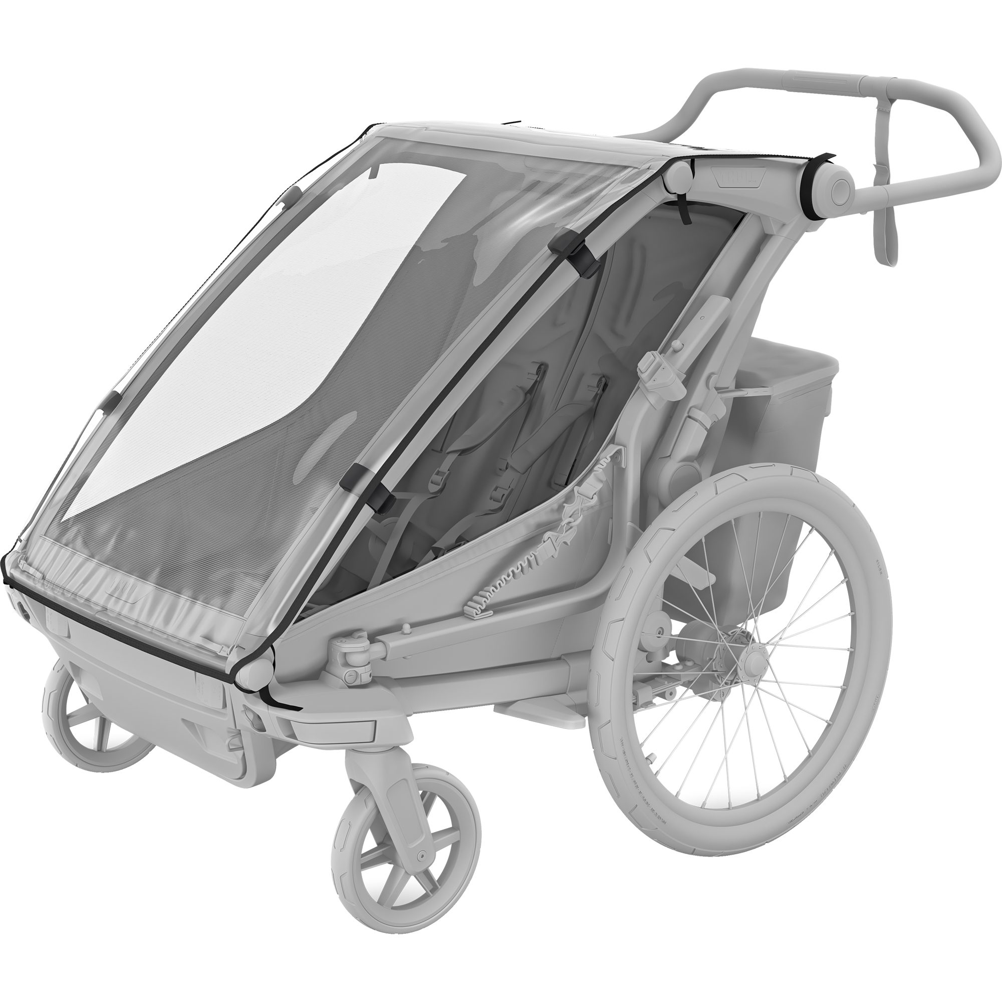 Thule Chariot Cross 2 Single Fahrradanhänger 1 Sitzer dark slate