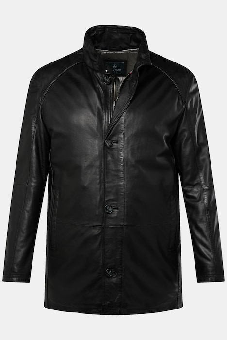 Boston Park Lederjacke, Leder, Stehkragen, Steppfutter, bis 80/82