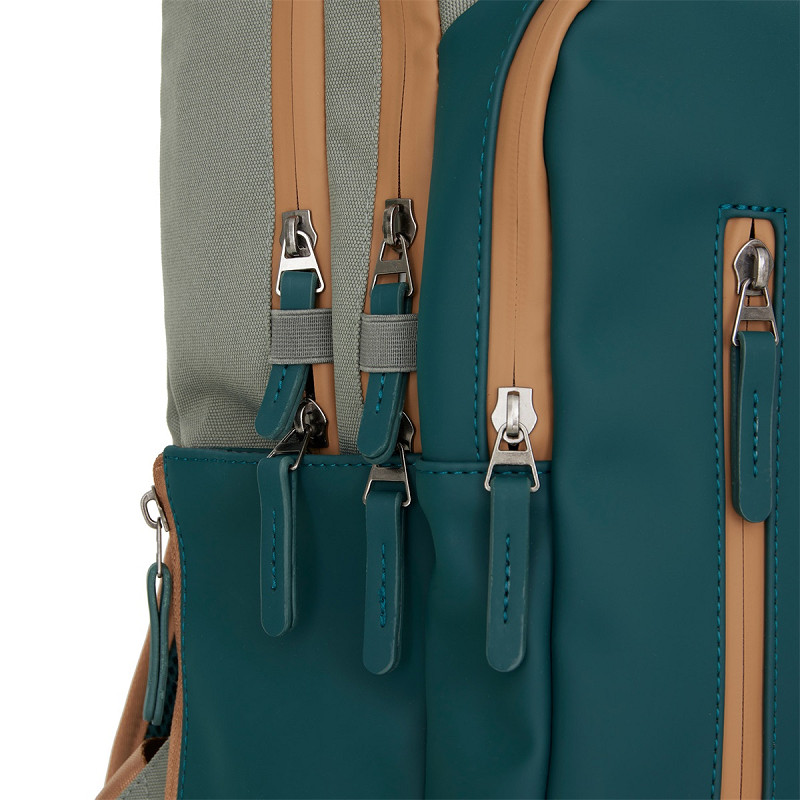 New Rebels Ferron Milwaukee Handel Backpack 15,6 inch Petrol