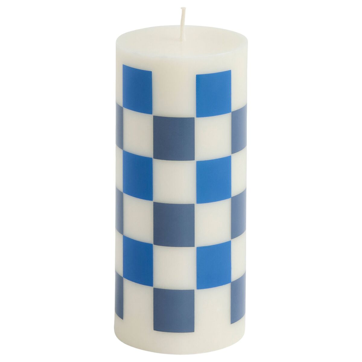 Column lys small, off white/blue