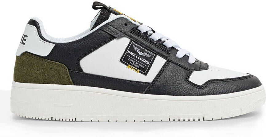 PME Legend Stijlvolle witte sneaker voor heren Multicolor Heren