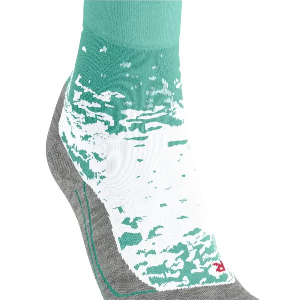 Falke RU4 Endurance Hardloopsokken Groen/Wit Dames
