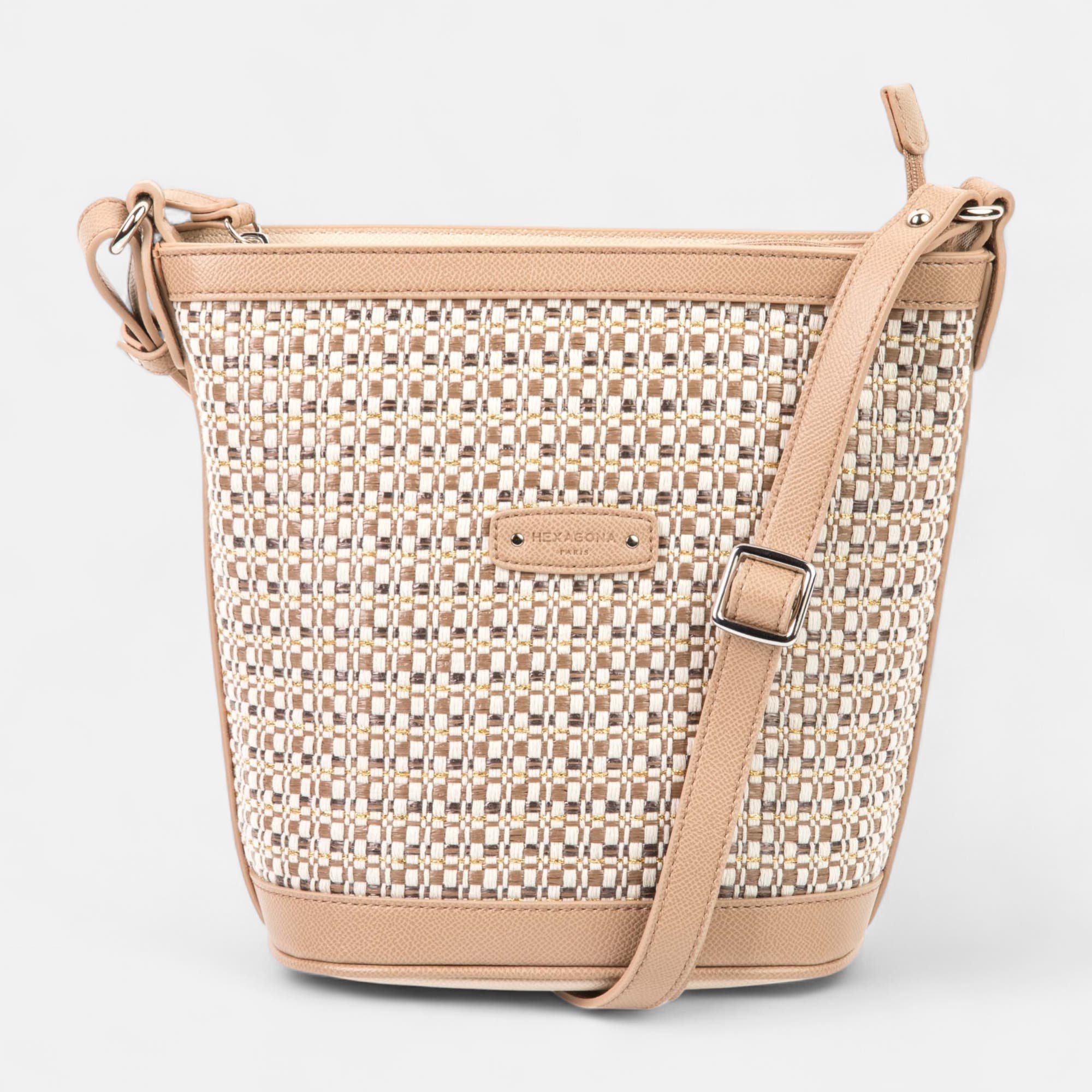 Sac bandoulière taupe
