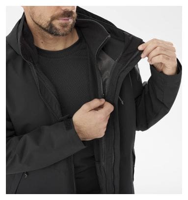 Veste Imperméable Homme Lafuma Acess 3-en-1 Noir