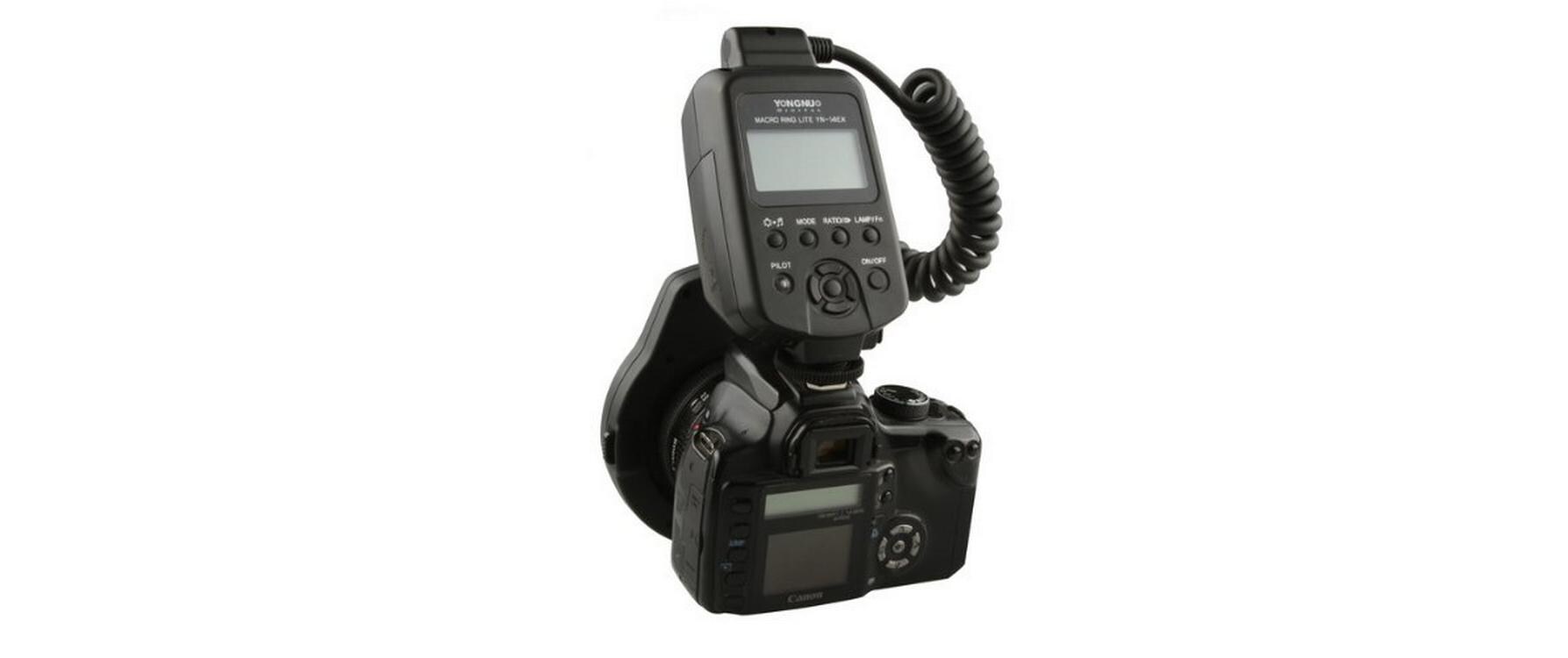 Blitzgerät Macro Flash YN-14EX<br>Automatischer ringförmiger Blitz für Makroaufnahmen